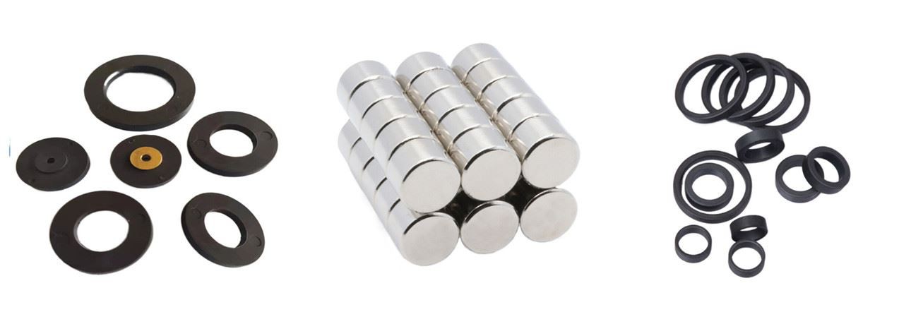 Magnetic induction sensor magnets-2