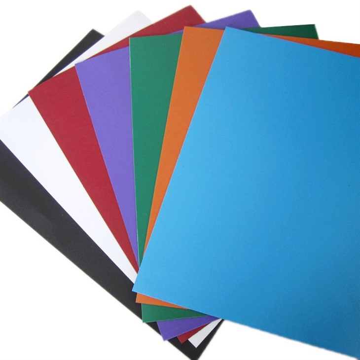 Rubber Magnetic Color Back Adhesive Magnetic Sheet